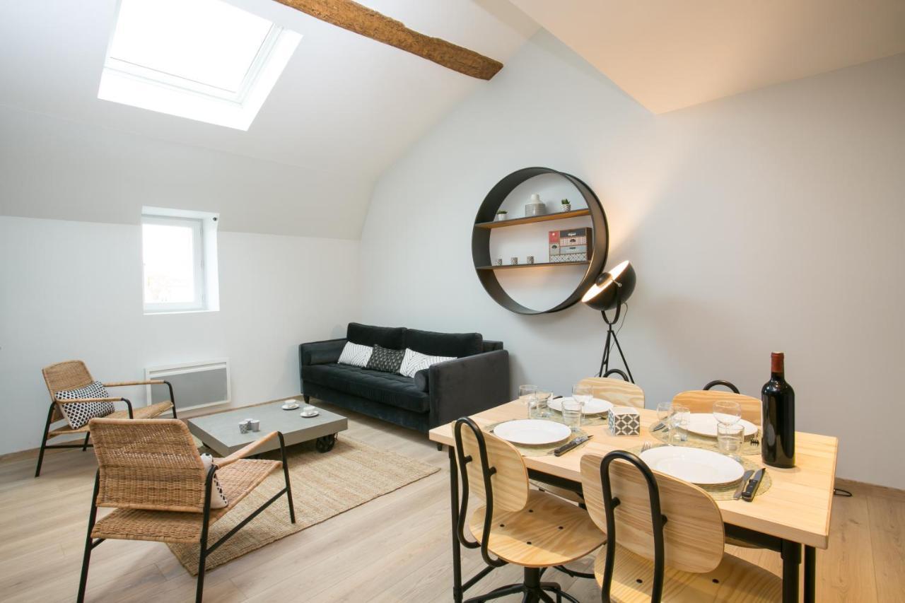 Apartmán Logis Des Halles Du Coderc Périgueux Pokoj fotografie