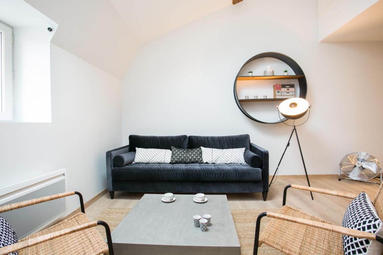 Apartmán Logis Des Halles Du Coderc Périgueux Pokoj fotografie